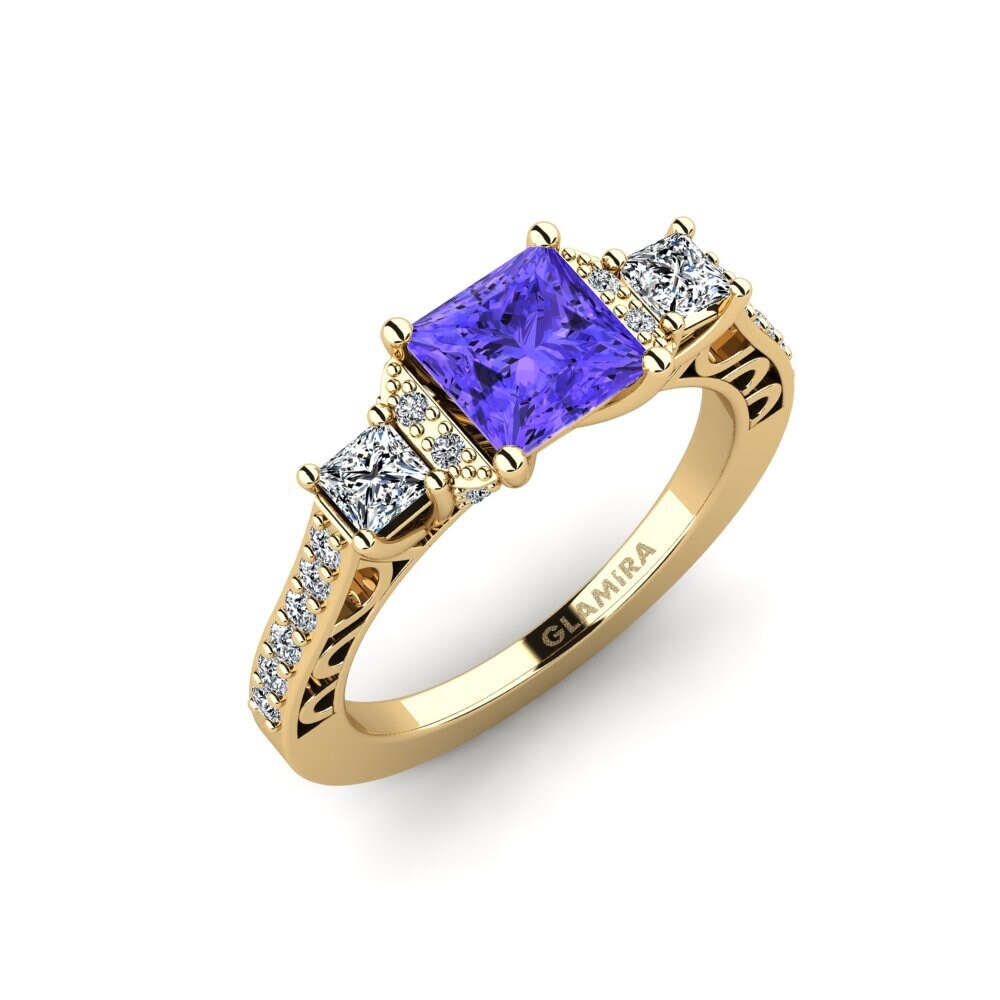 Tanzanite Engagement Ring Wicge