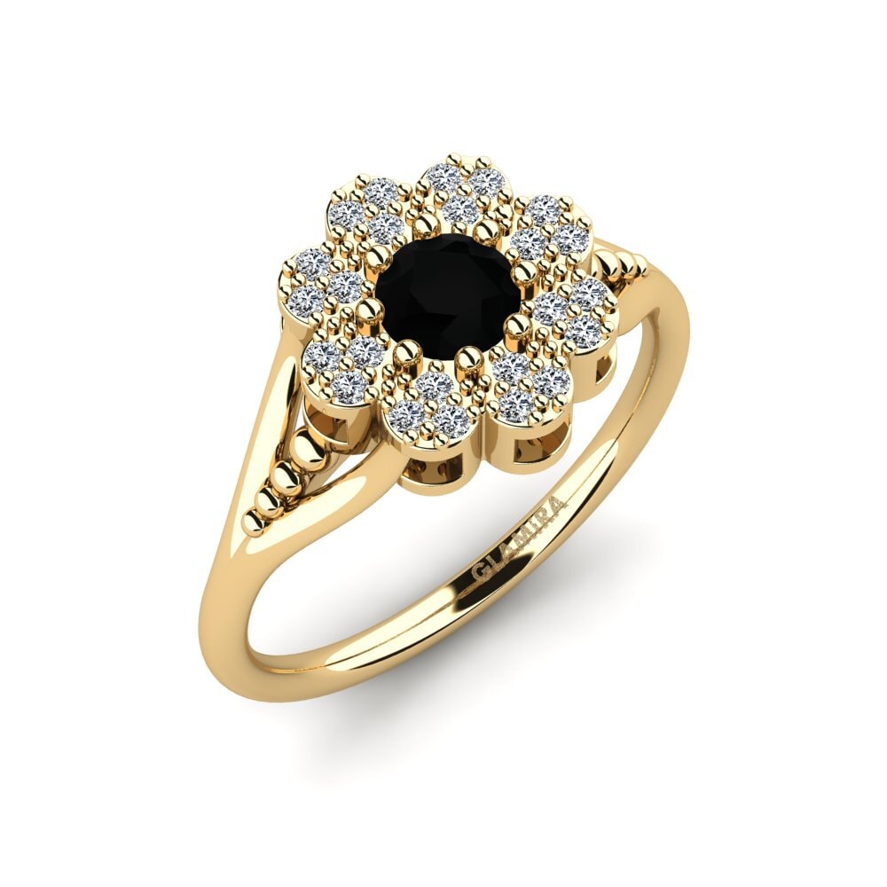 Black Diamond Engagement Ring Witt