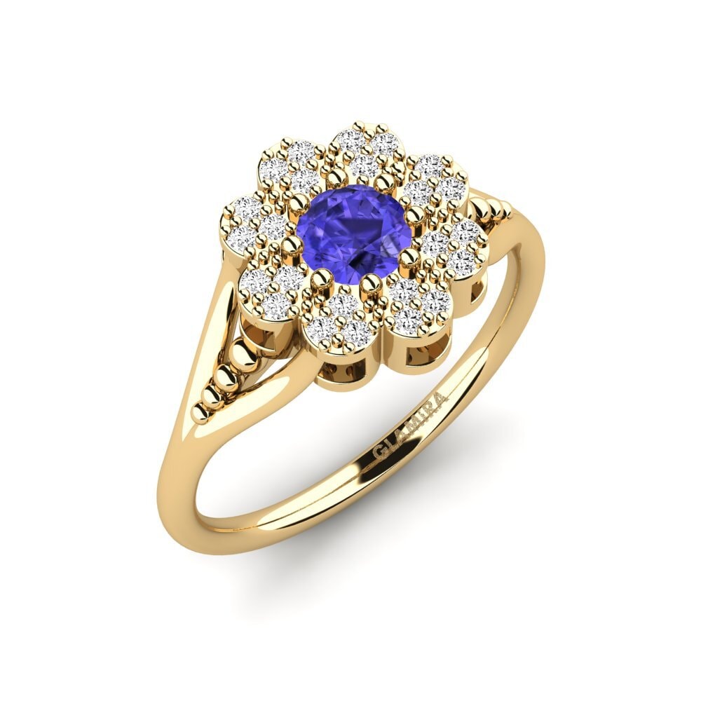 Tanzanita Anillo de compromiso Witt