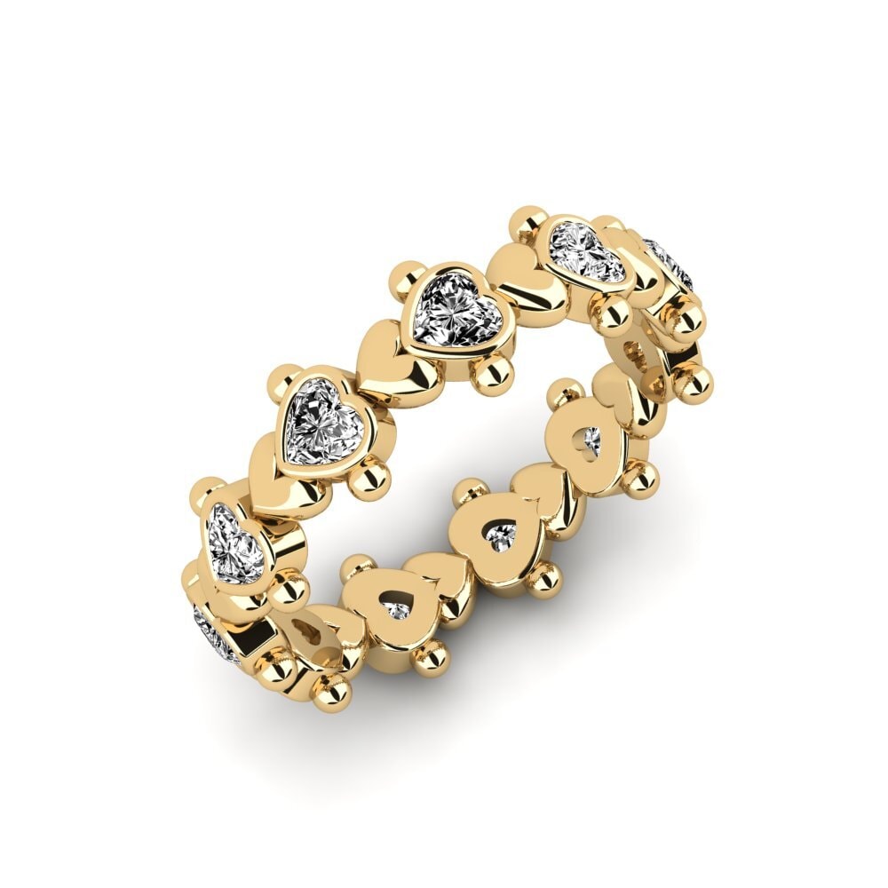 Moissanite Bague de fiançailles Zave