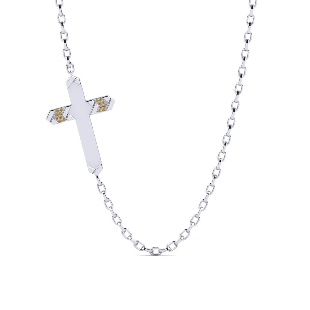Brown Diamond Men's Necklace Alonissos