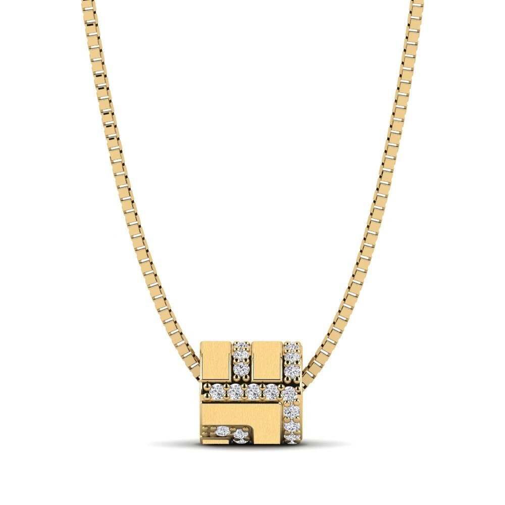 Or Jaune 9k Pendentif pour homme Nashville