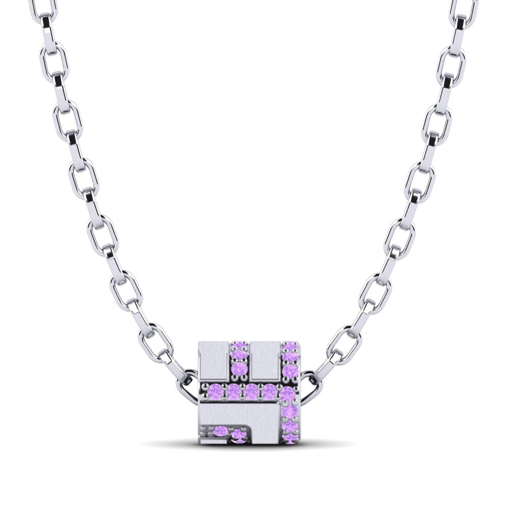 Amatista Colgante para hombre Nashville