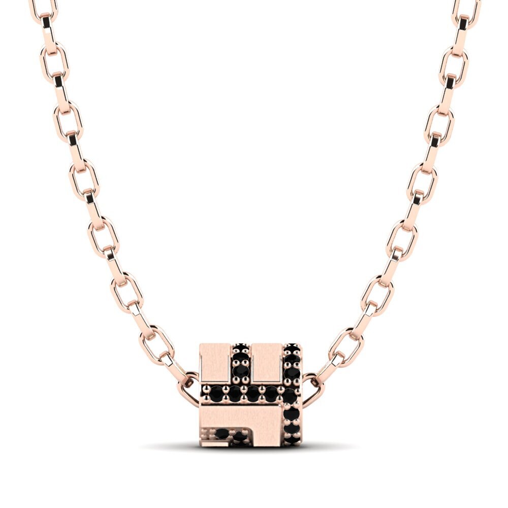 red-750 Diamante Negro Pingente masculino Nashville