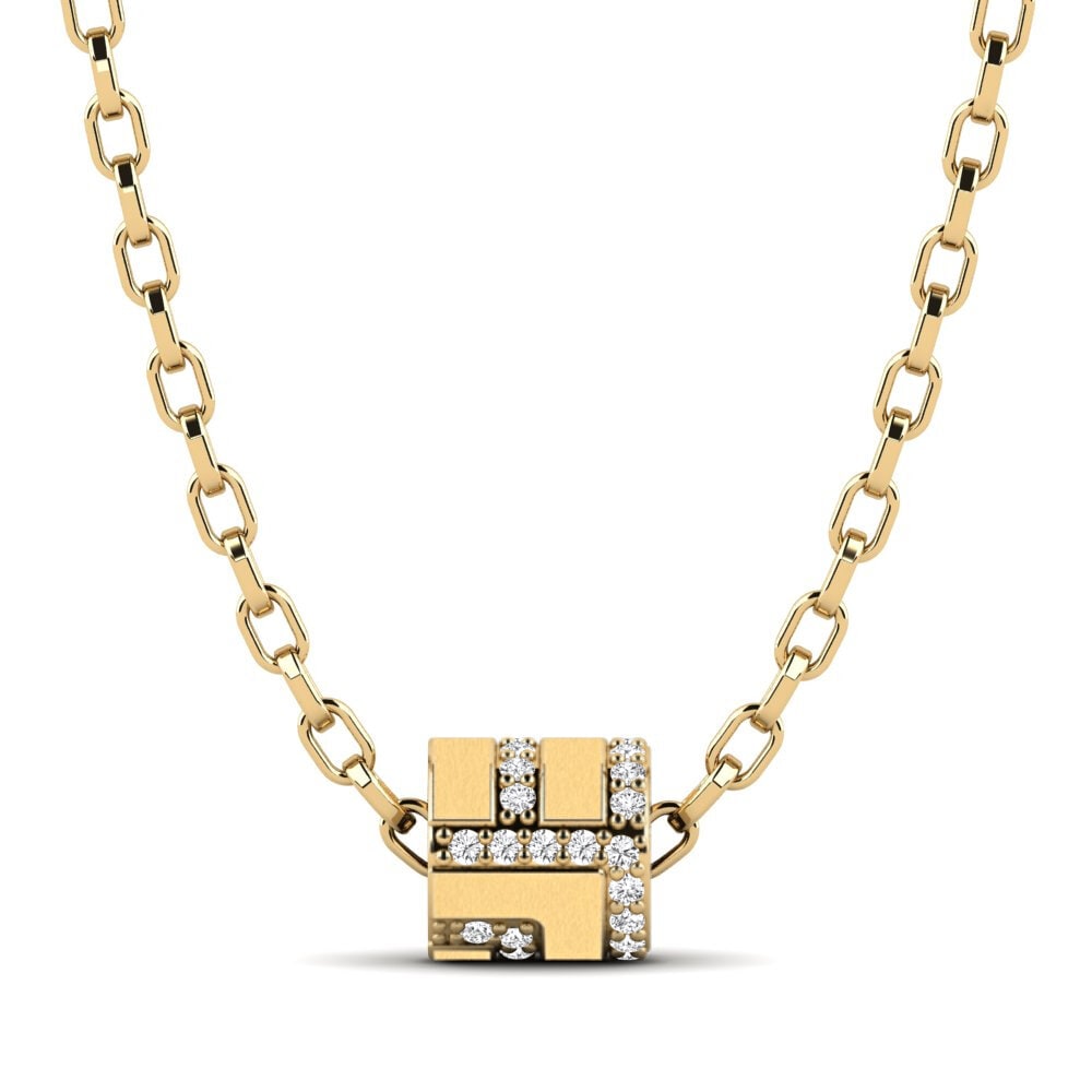 14k Oro Amarillo Colgante para hombre Nashville