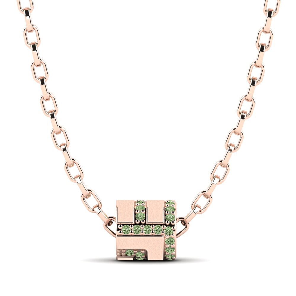 red-750 Diamante Verde Pingente masculino Nashville