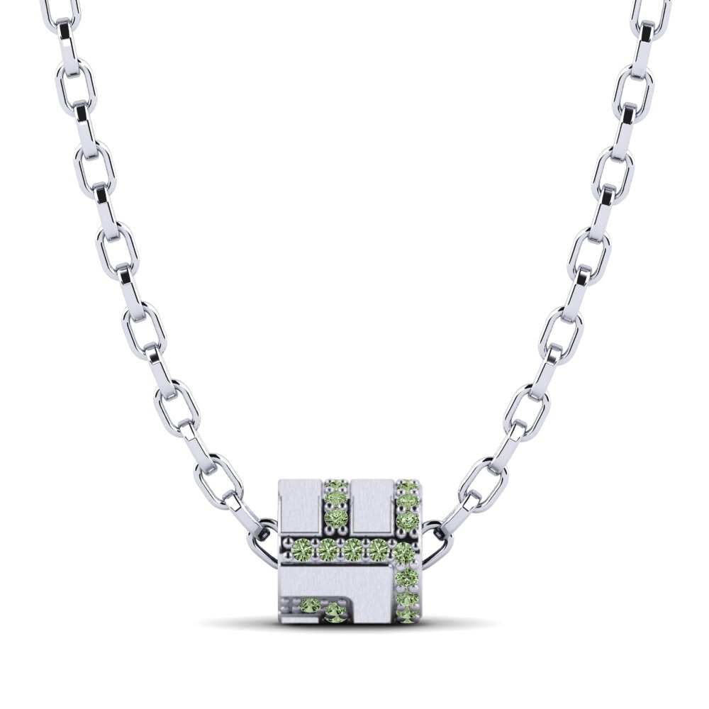 Diamante Verde Colgante para hombre Nashville