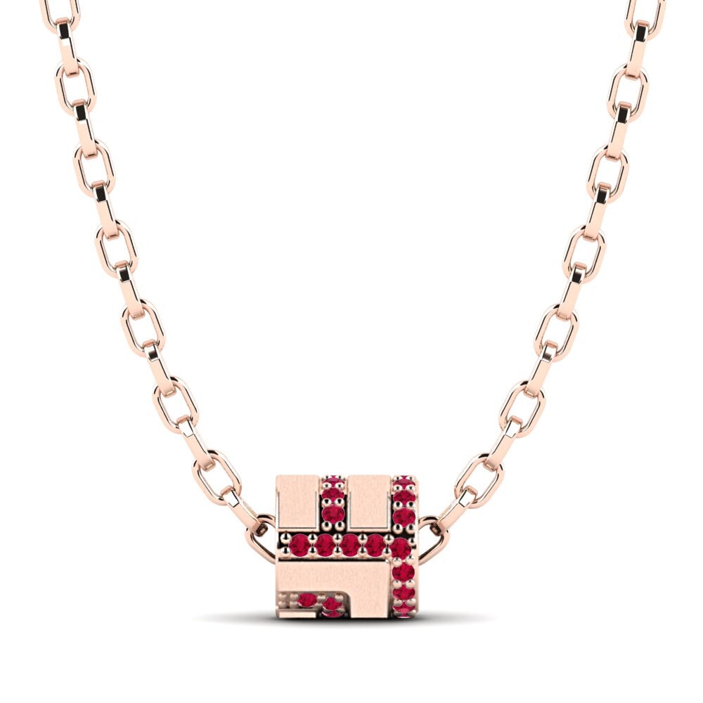 red-750 ruby Pingente masculino Nashville