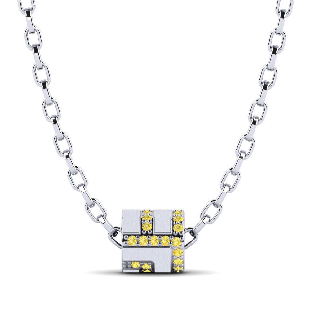Yellow Sapphire Men's Pendant Nashville