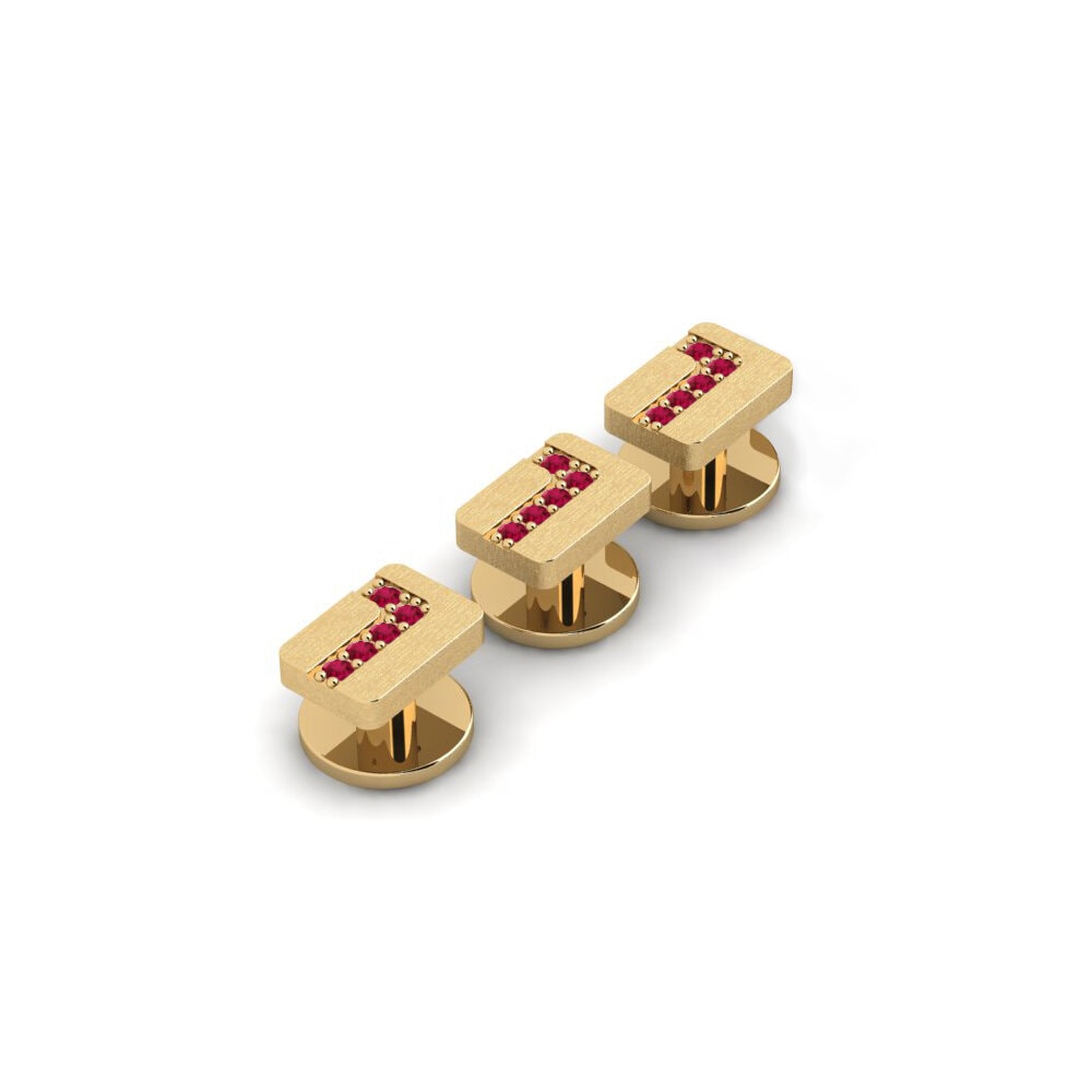 Ruby Tuxedo 3 Studs Ohio