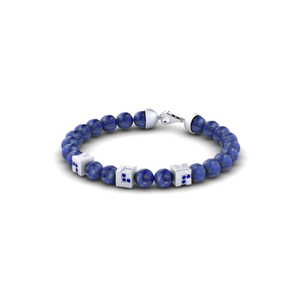 Zafiro Pulsera para hombre Oulu