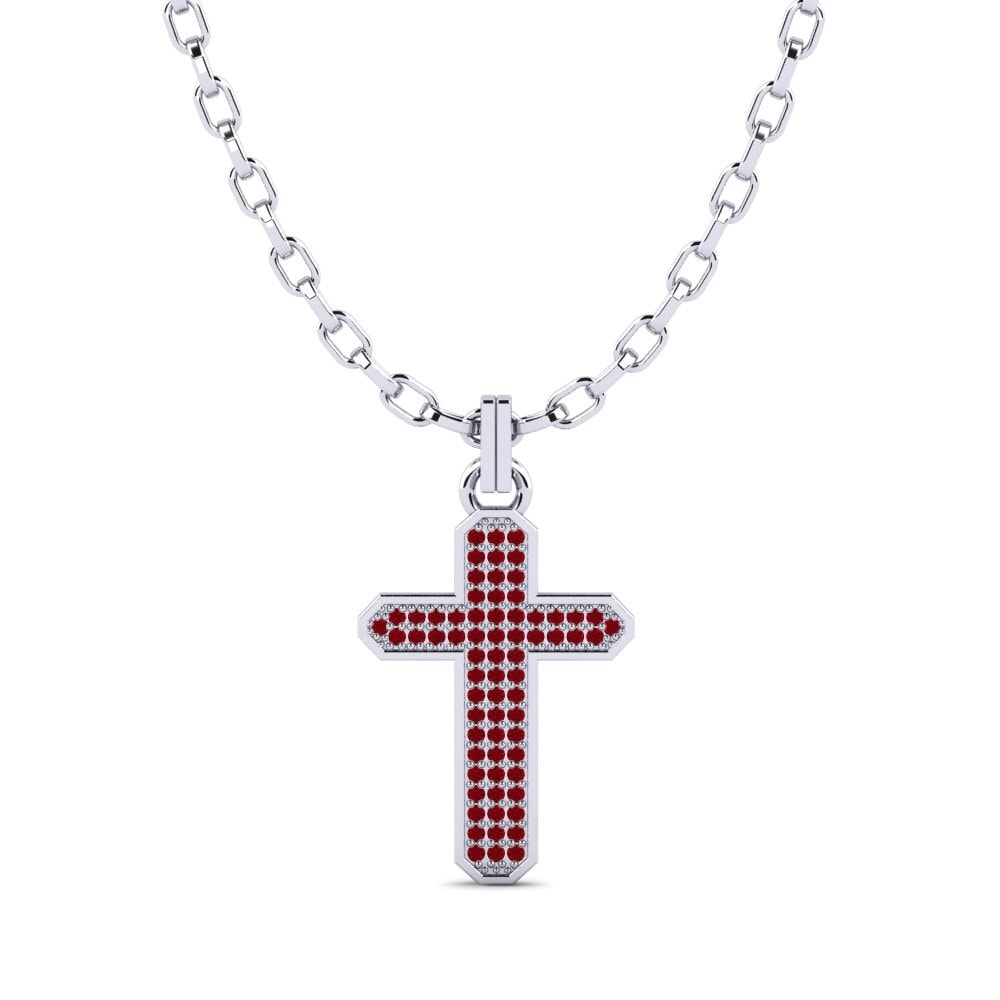 Circonita Roja Colgante para hombre Pamvotida