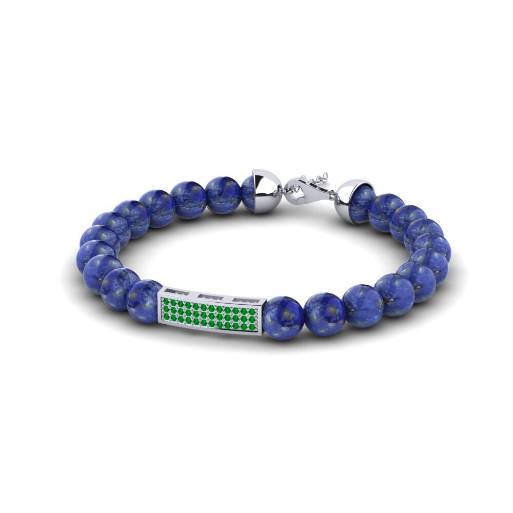 Emerald Men's Bracelet Panteleimonas
