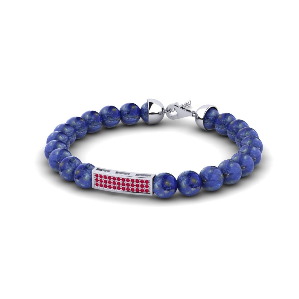 Ruby Men's Bracelet Panteleimonas