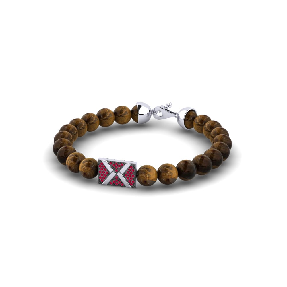 Ruby Men's Bracelet Polemika