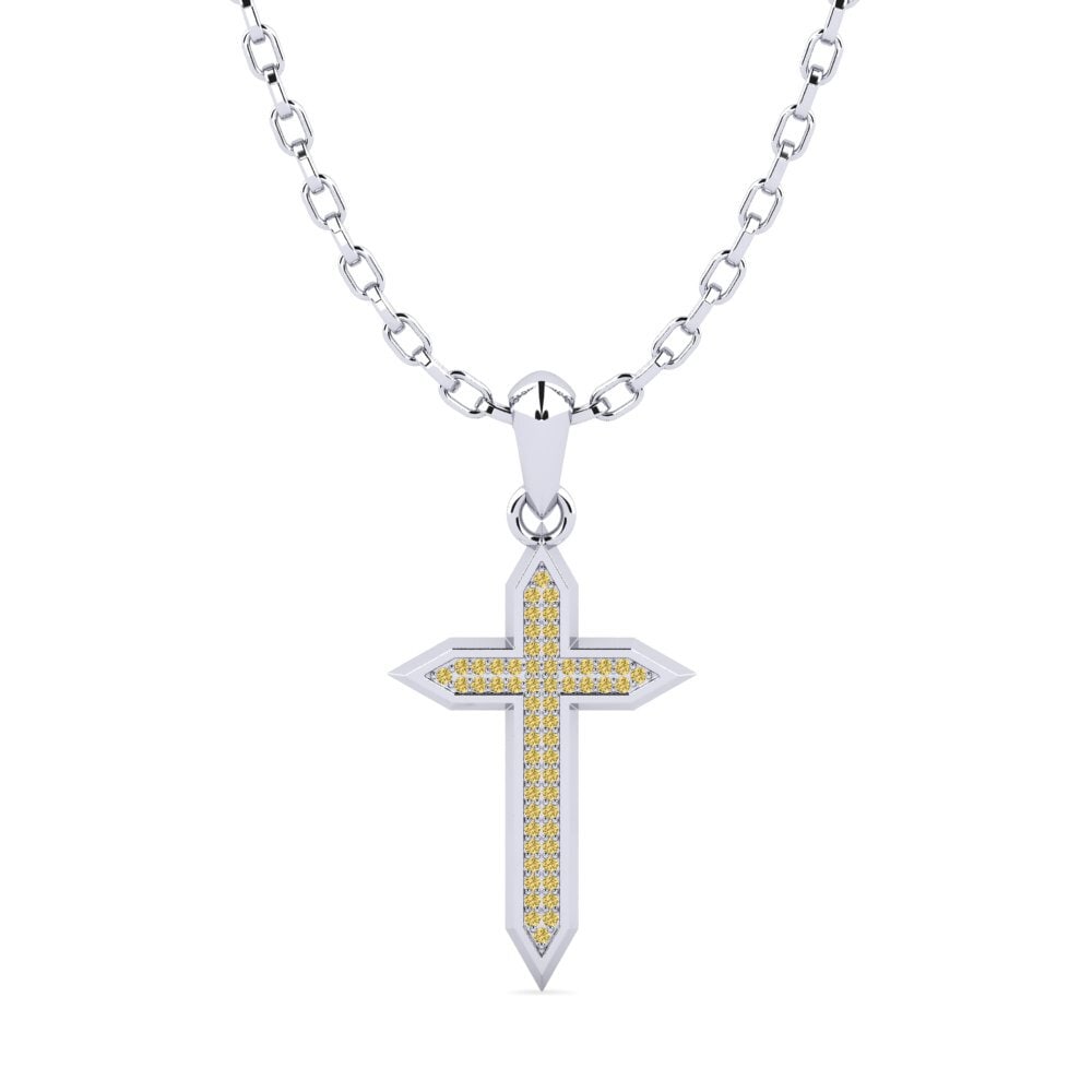 Gelber Diamant Herren-Anhänger Prespa