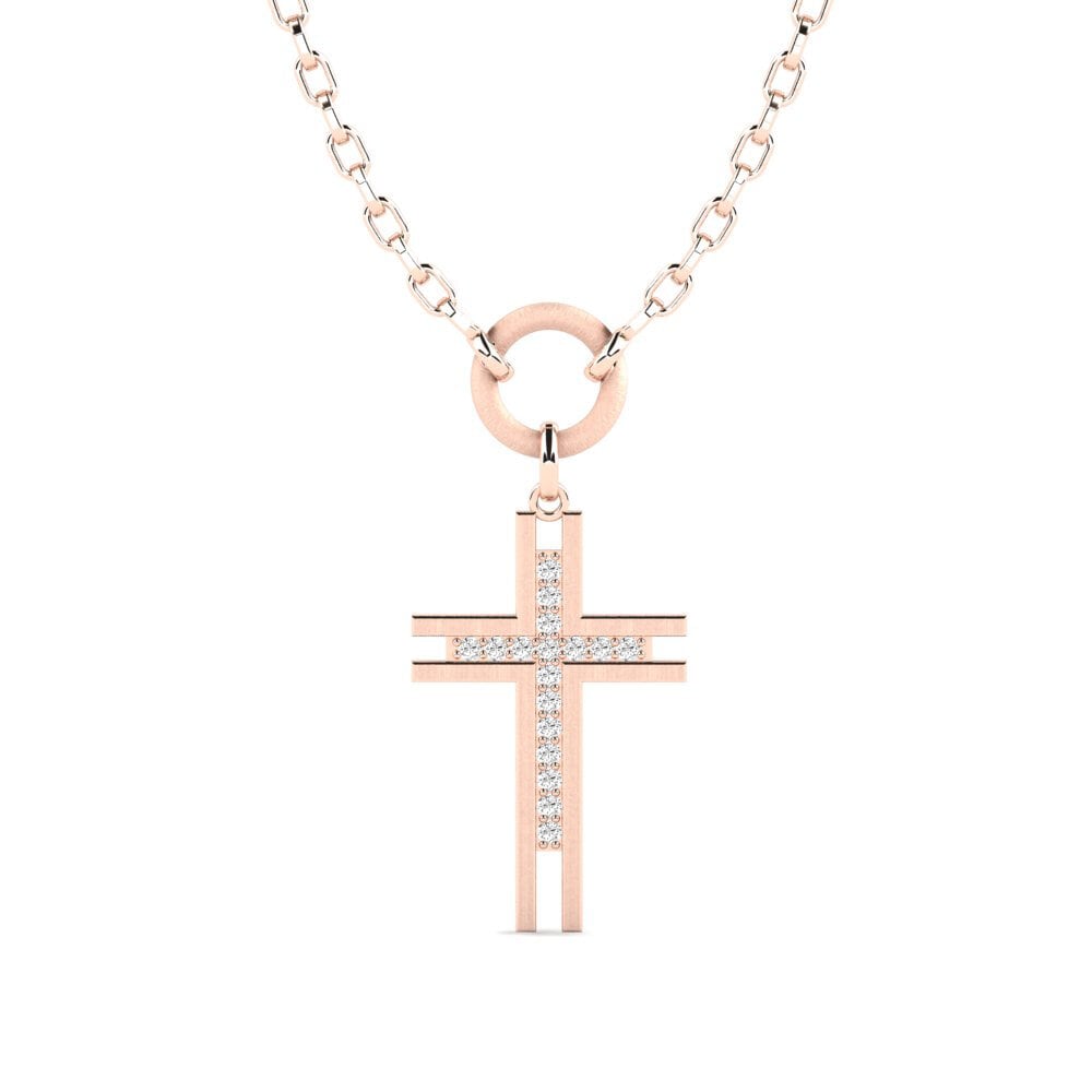 red-750 Moissanite Colar masculino Salnase