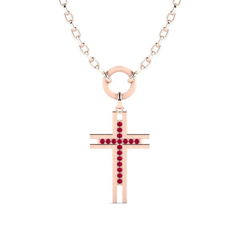 red-750 ruby Colar masculino Salnase