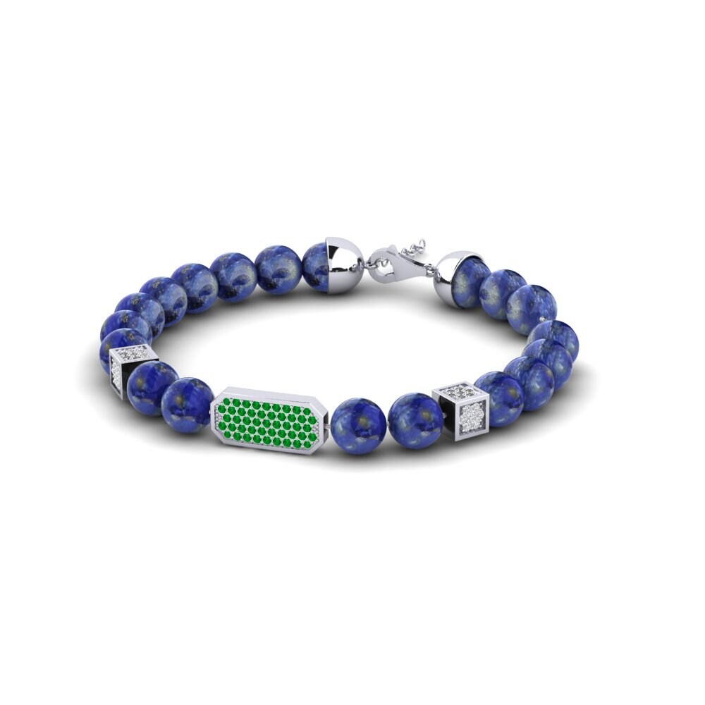 Emerald Men's Bracelet Madouri