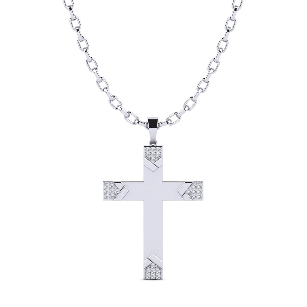 Labor-gezüchteter Diamant Herren-Anhänger Sesklio
