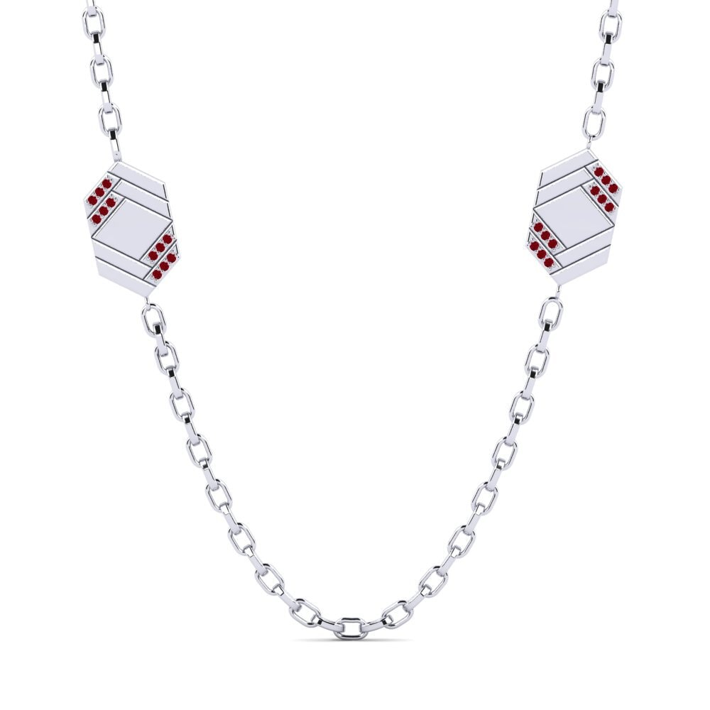 Circonita Roja Collar para hombre Skiathos