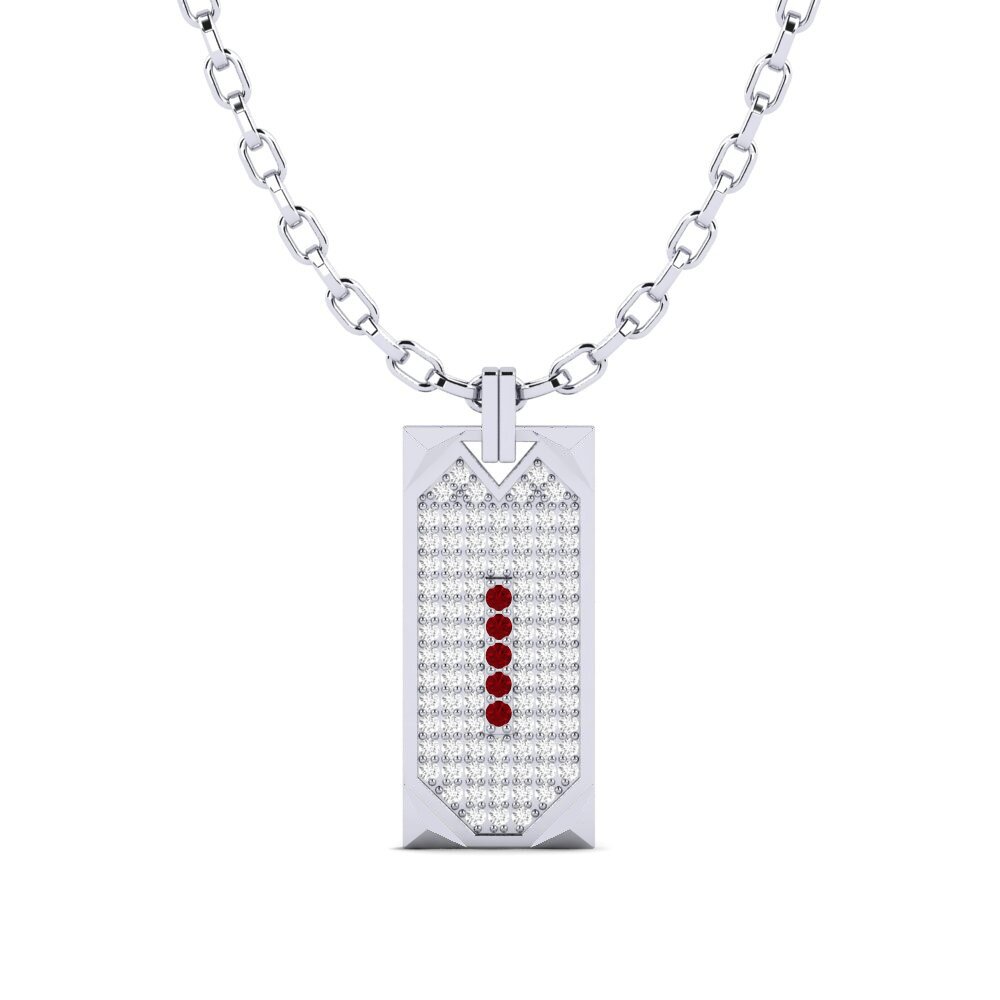 Circonita Roja Colgante para hombre Townsend