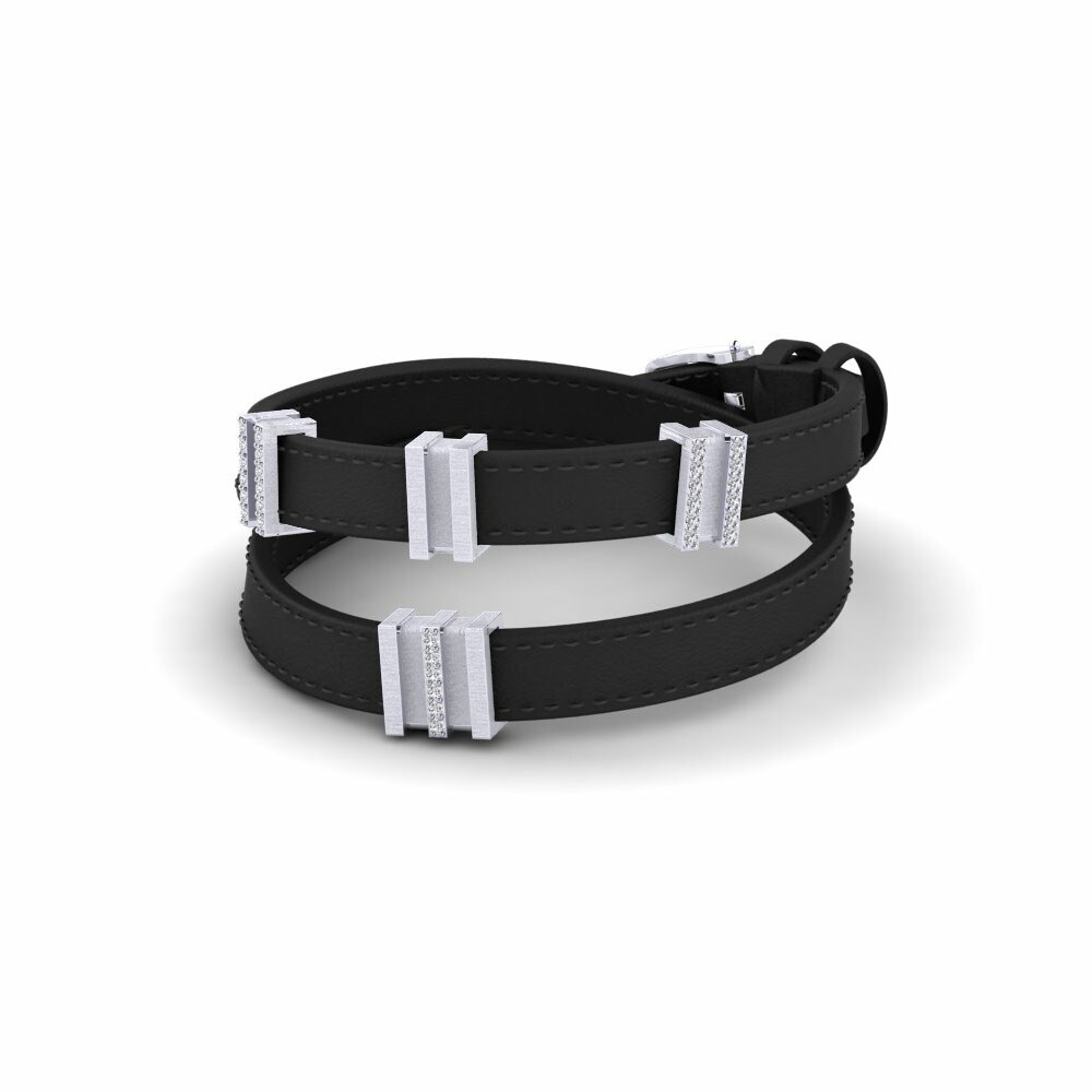 Leather Men's Bracelet Tressro