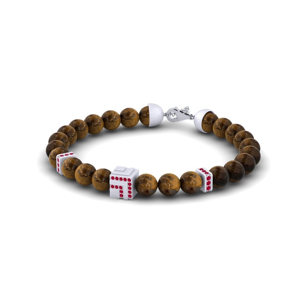 Ruby Men's Bracelet Tromso