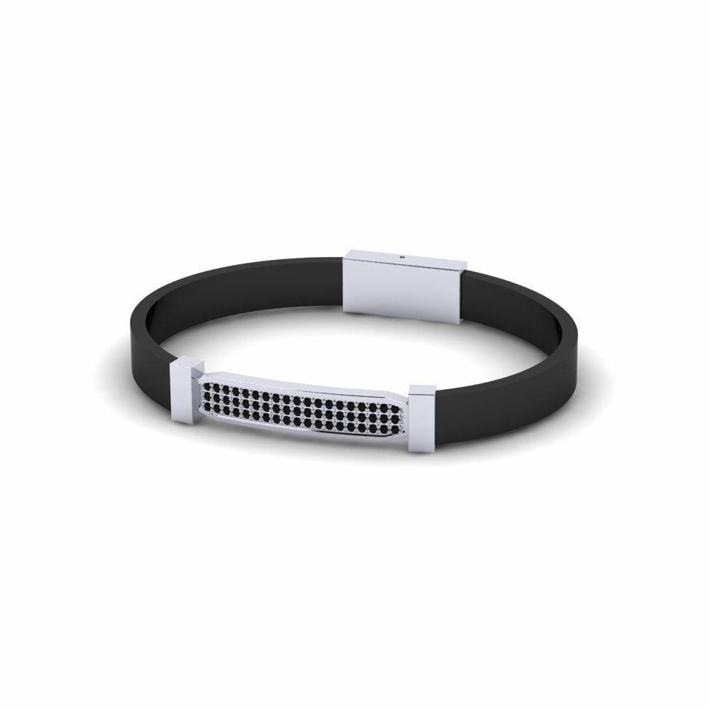 Herren-Armband Vonasera Schwarzer Diamant