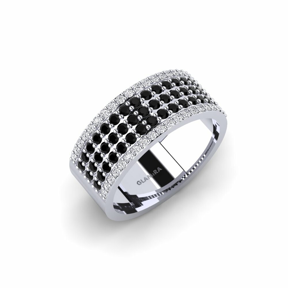 Diamante Negro Anel masculino Zonis