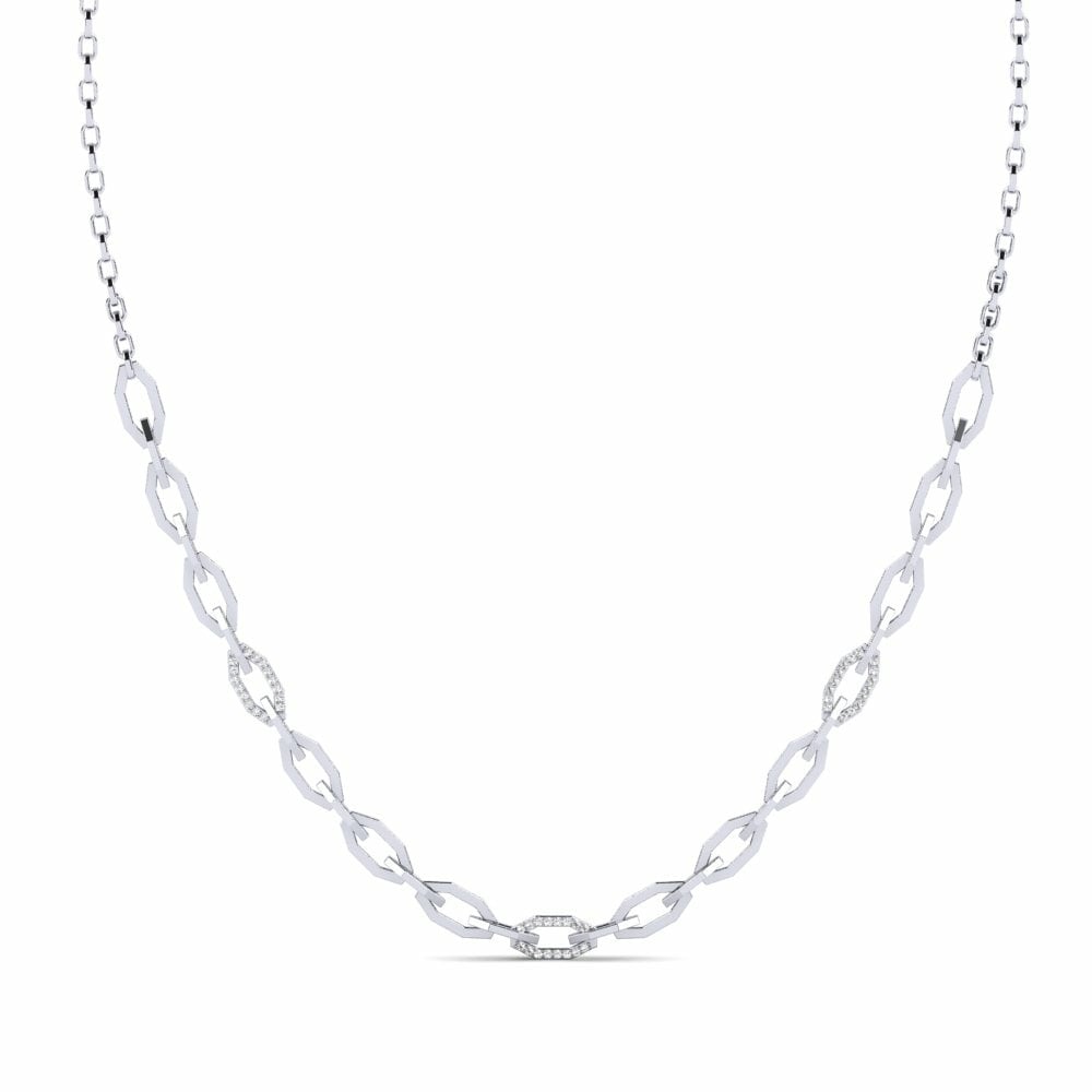 Moissanite Men's Necklace Akita