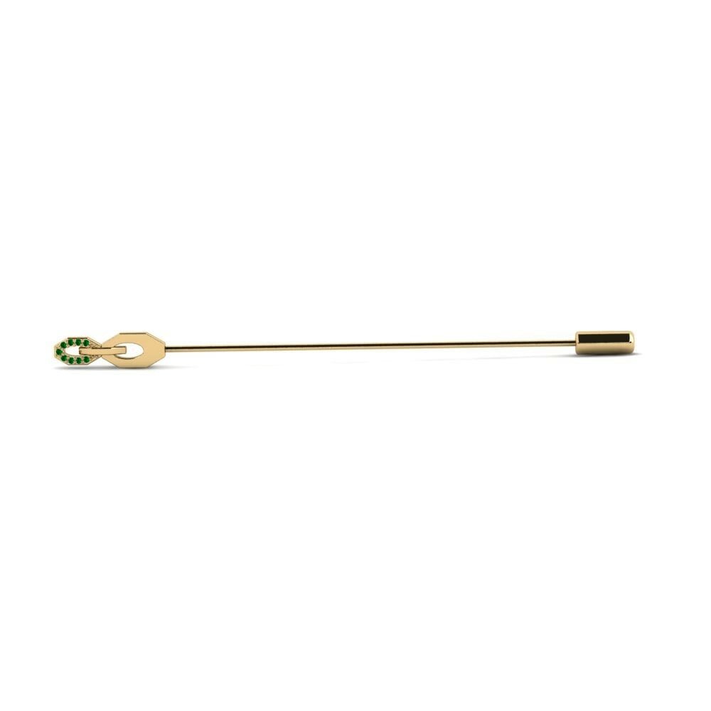 Green Zirconia Lapel Pin Guarantor
