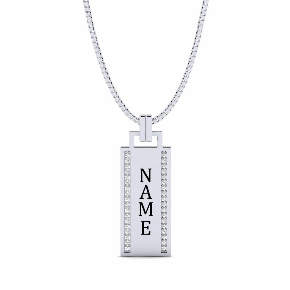 Moissanite Men's Pendant Gungartan