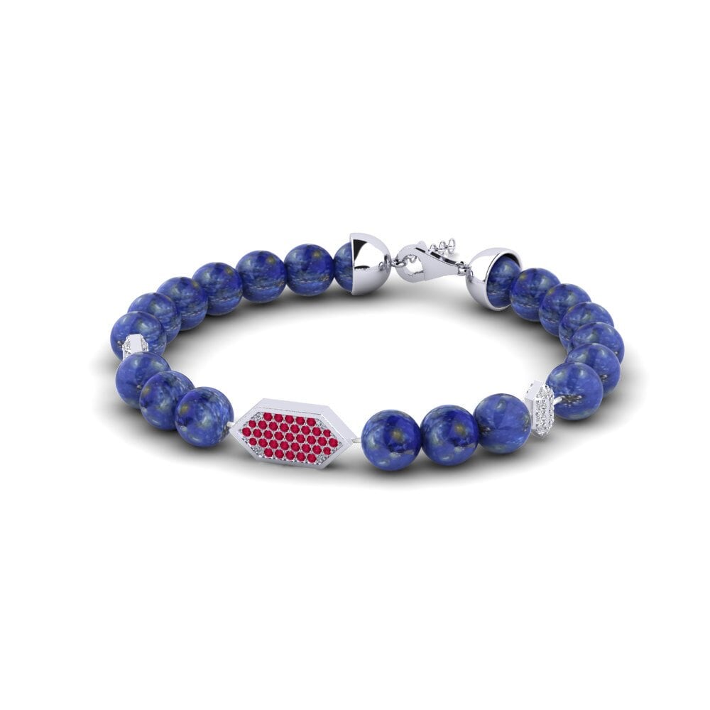 Ruby Men's Bracelet Kravia