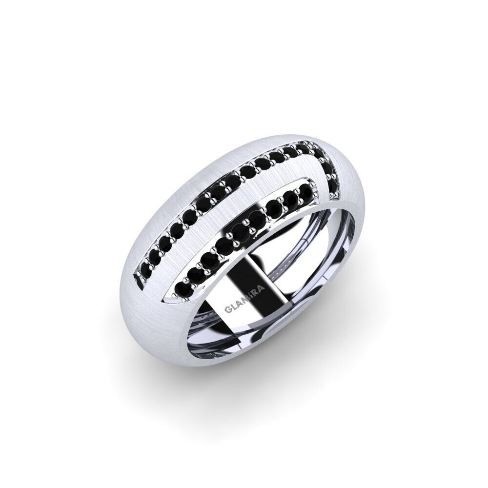 Bague pour homme Lovisa Saphir noir