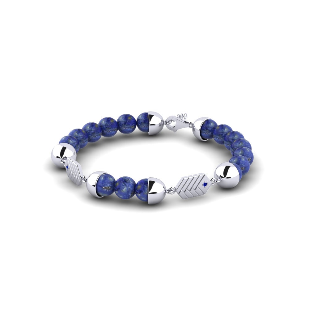 Zafiro Pulsera para hombre Stiprus