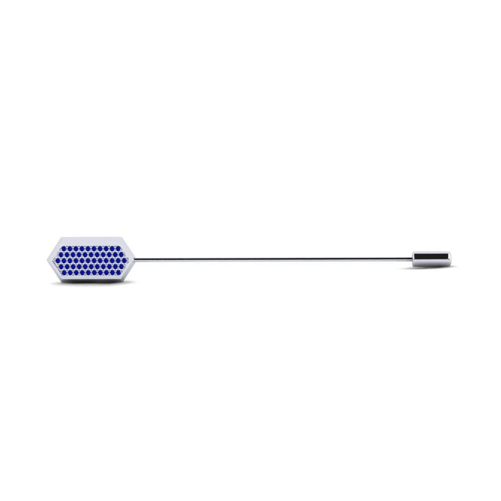 Sapphire Lapel Pin Vilsandi