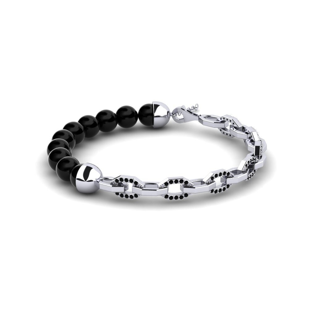 950 Platinum Men's Bracelet Meadow