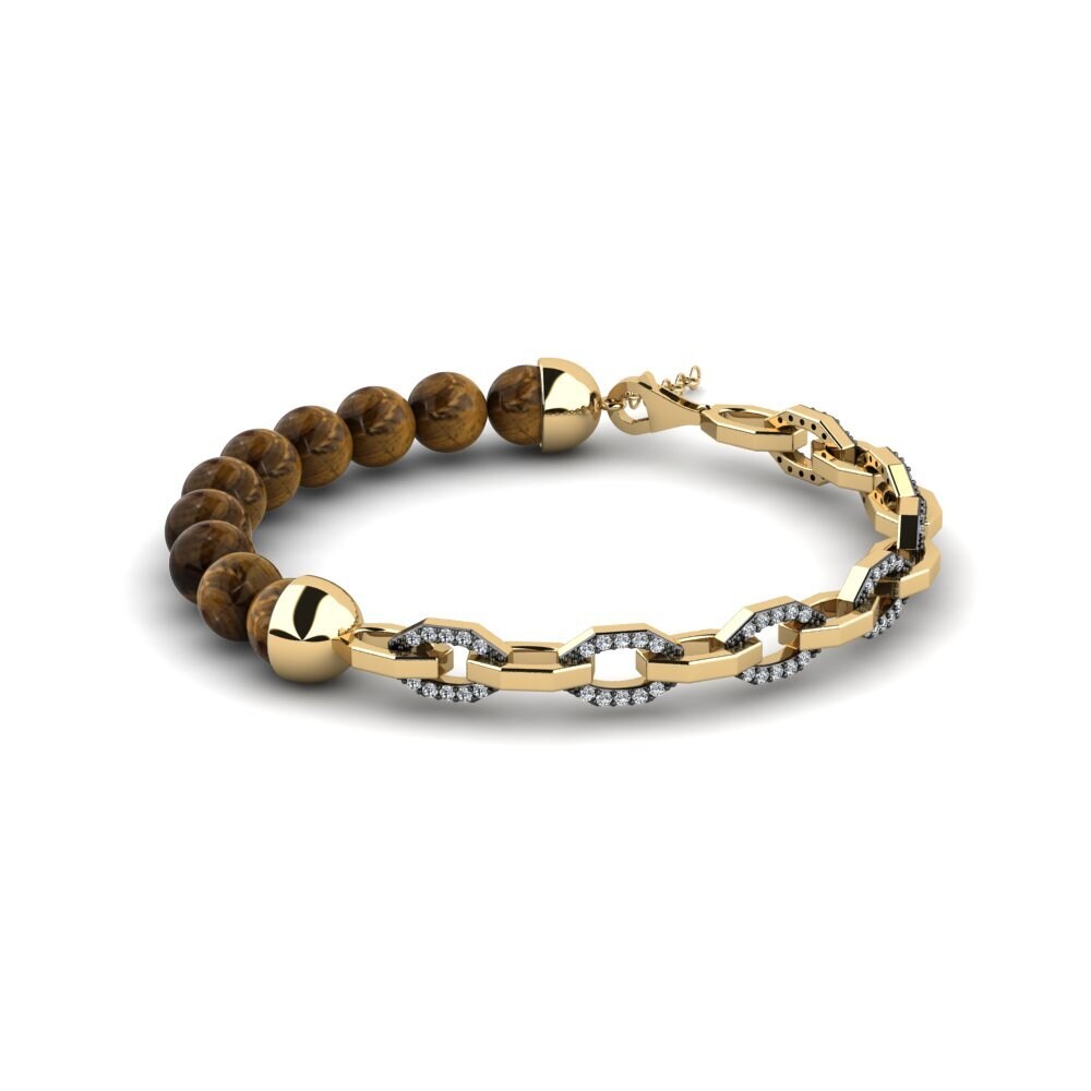 Zircônia Pulseira masculina Meadow