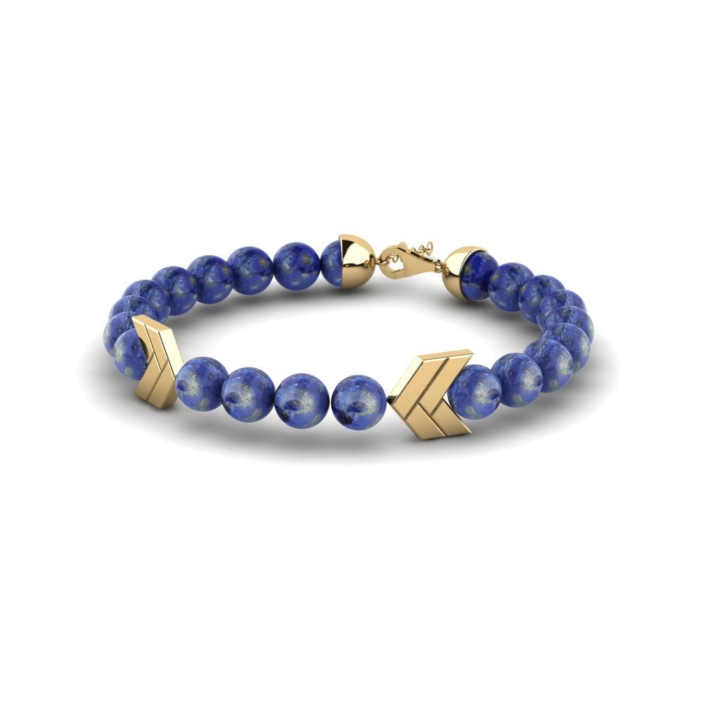 9ct Yellow Gold Men's Bracelet Skantzouras