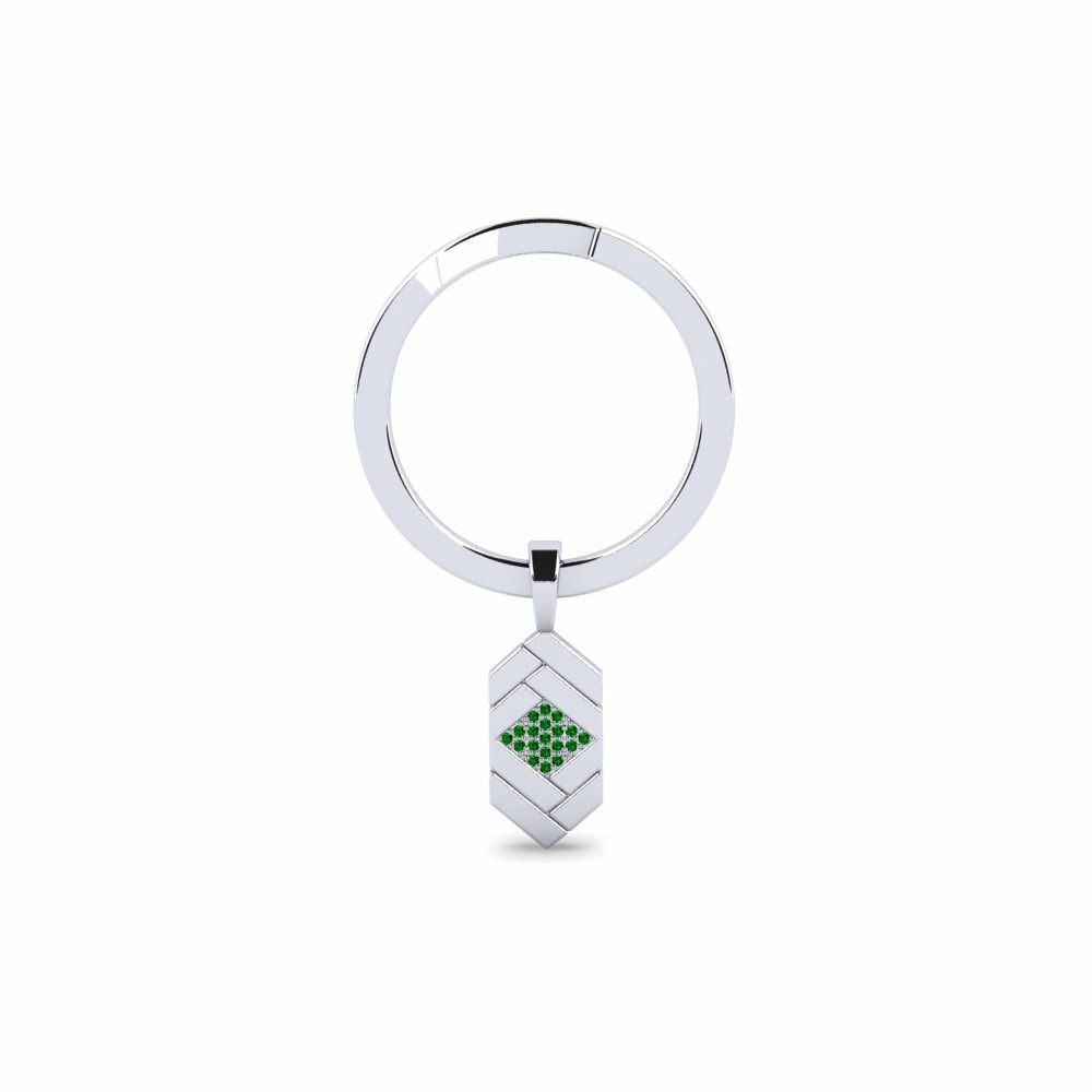 Green Zirconia Keychain Zareba