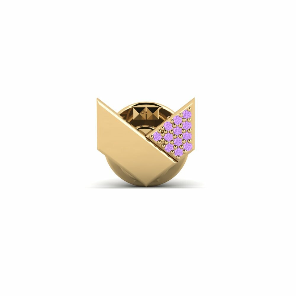 Amethyst Tie Clip Antipaxos