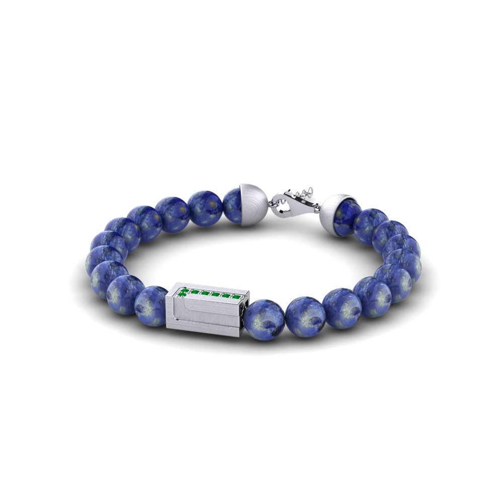 Emerald Men's Bracelet Blois
