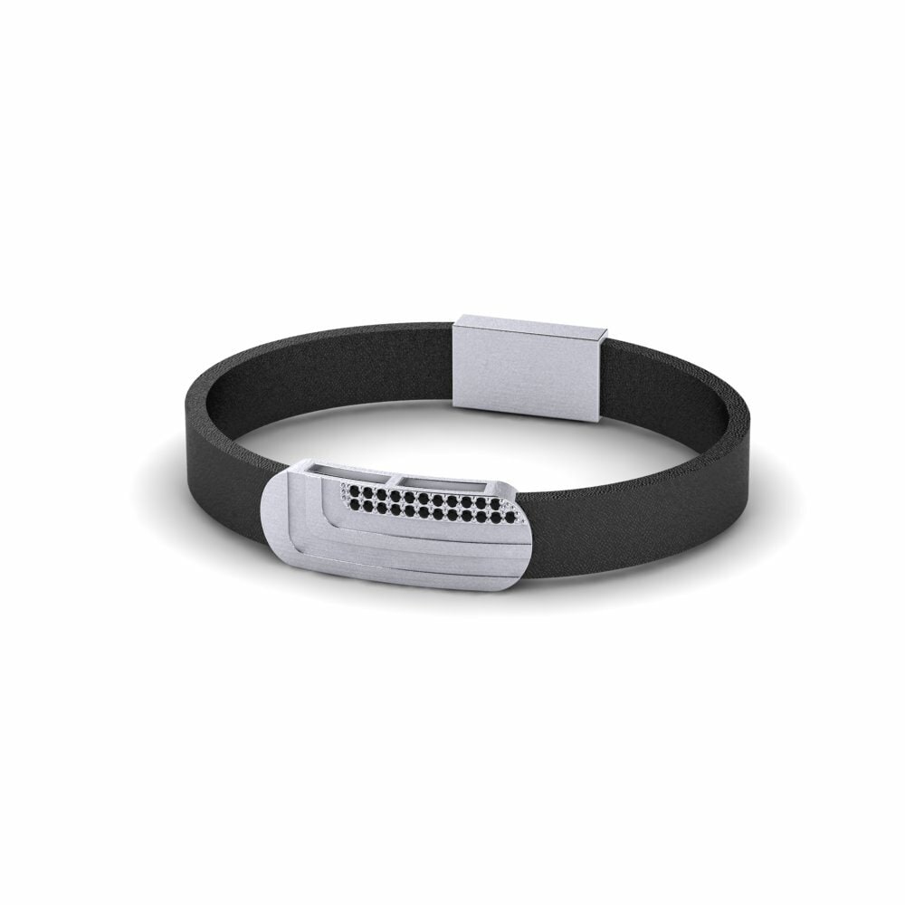 9K Wit Goud Heren armband Bridgeport