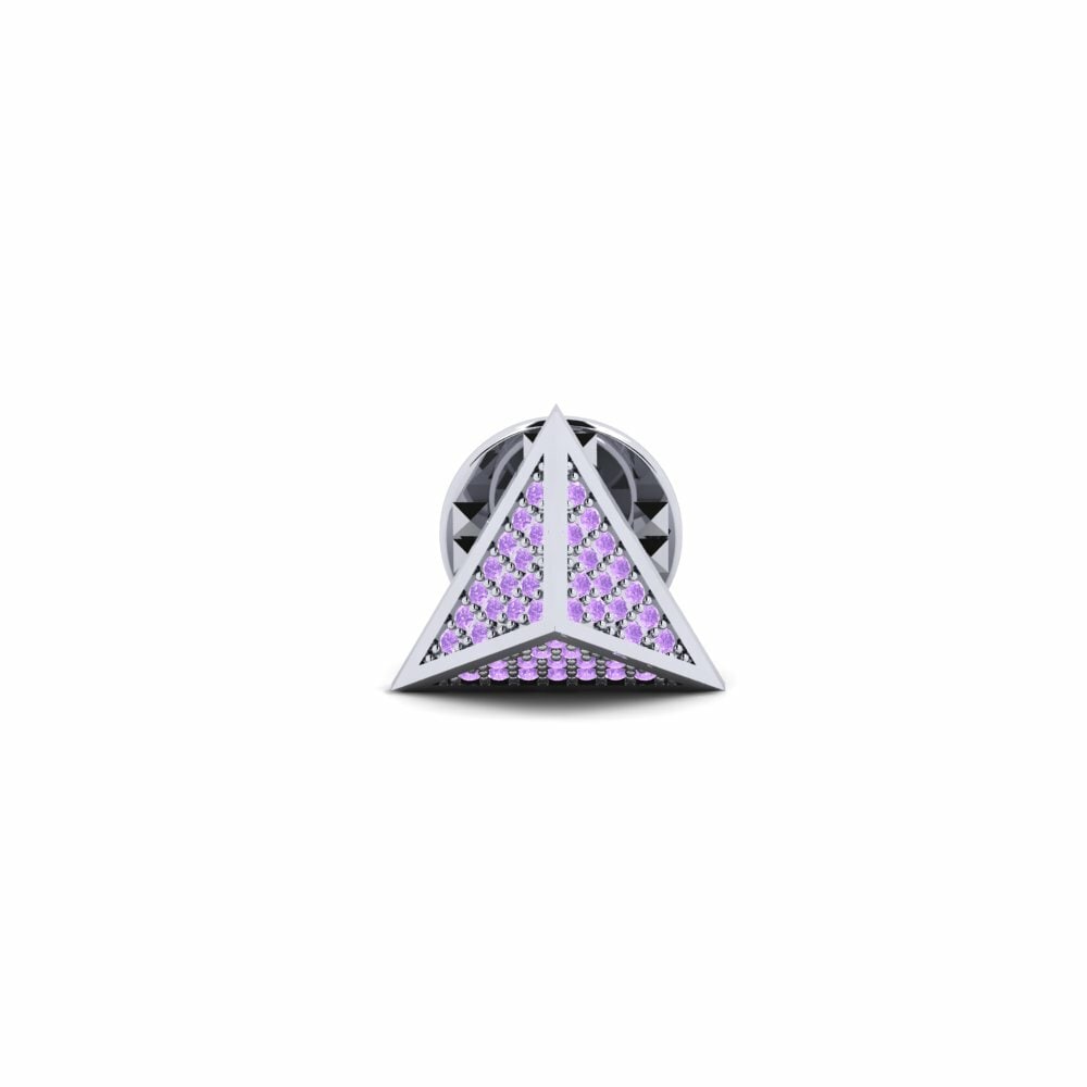 Amethyst Tie Clip Buang