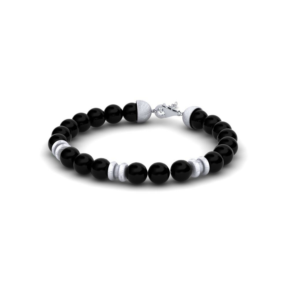 9K Wit Goud Heren armband Calmdale