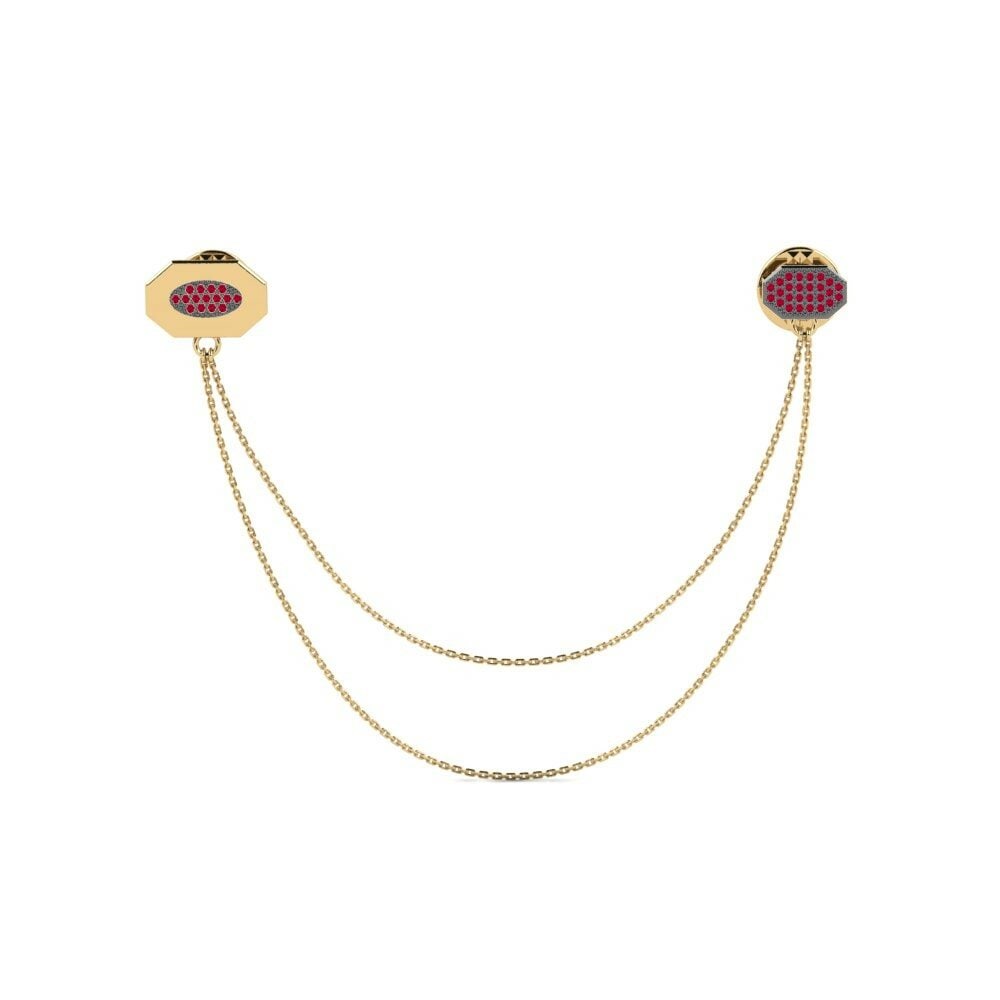 Ruby Lapel Pin Cosec