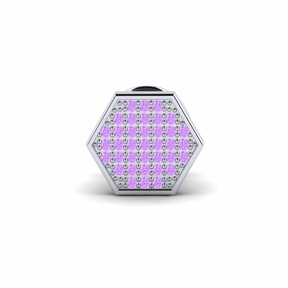 Amethyst Tie Clip Dachstein