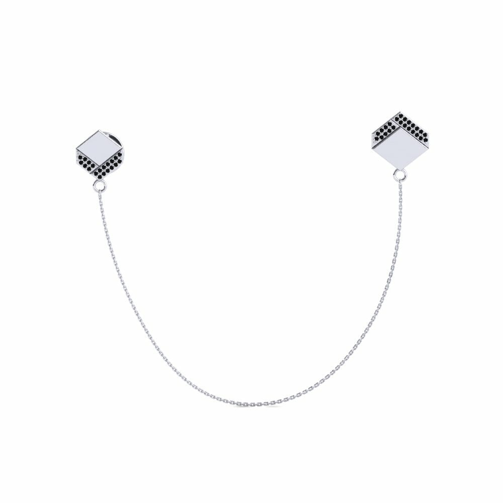 Black Diamond Lapel Pin Drakonera