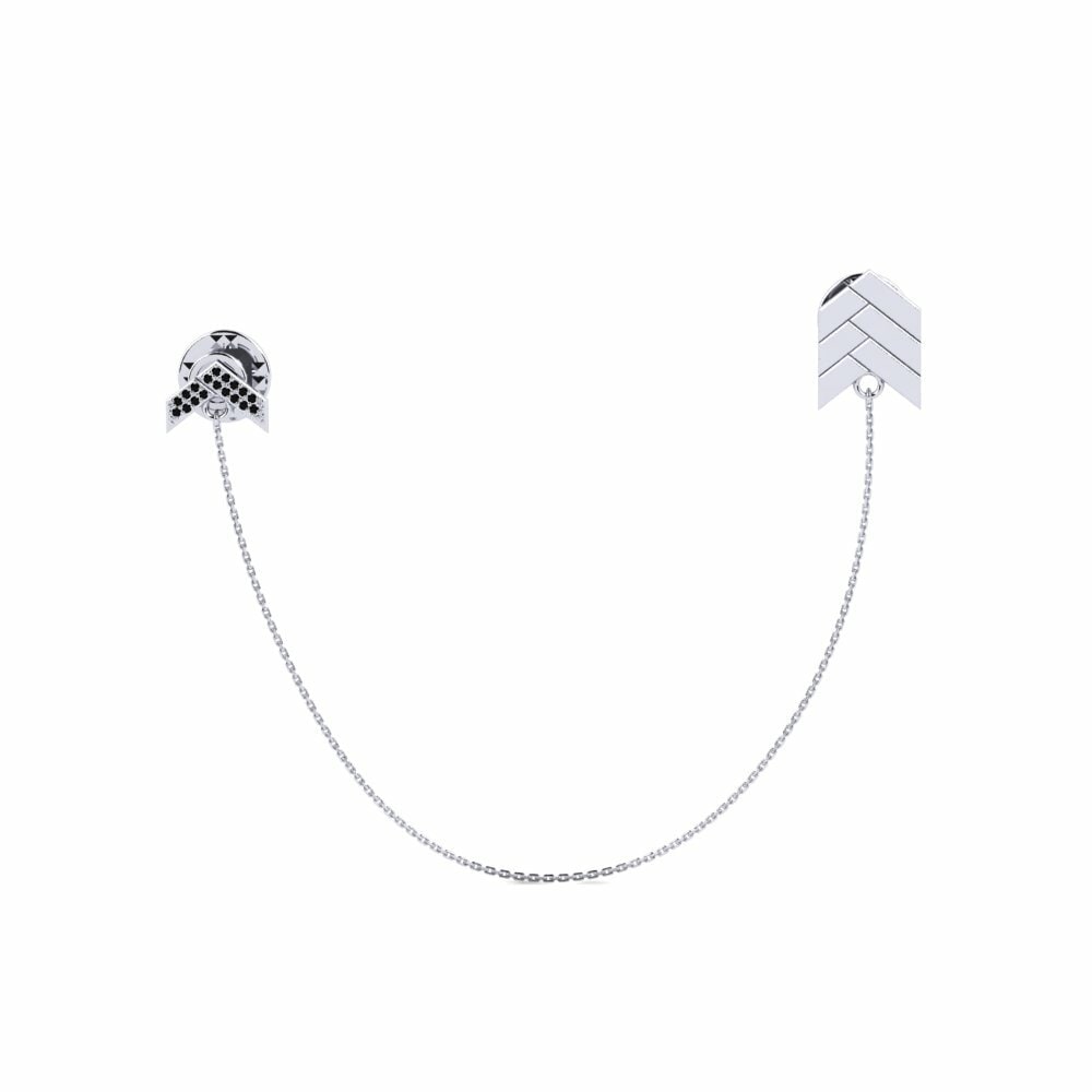 Black Diamond Lapel Pin Echinades